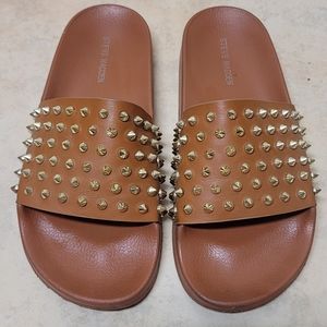 Steve Madden Studded Slides
